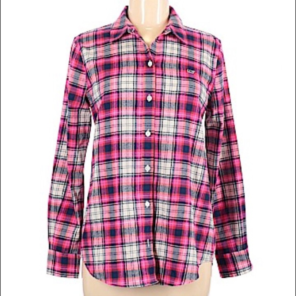 Vineyard Vines Pink Button Down Shirt | size 4